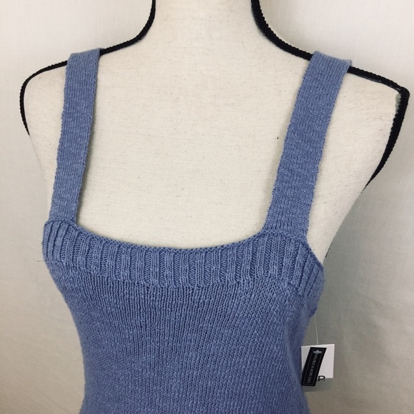 ๐ BP Straight up Sweater Tank Top. Blue. Sz.S. - Picture 4 of 10